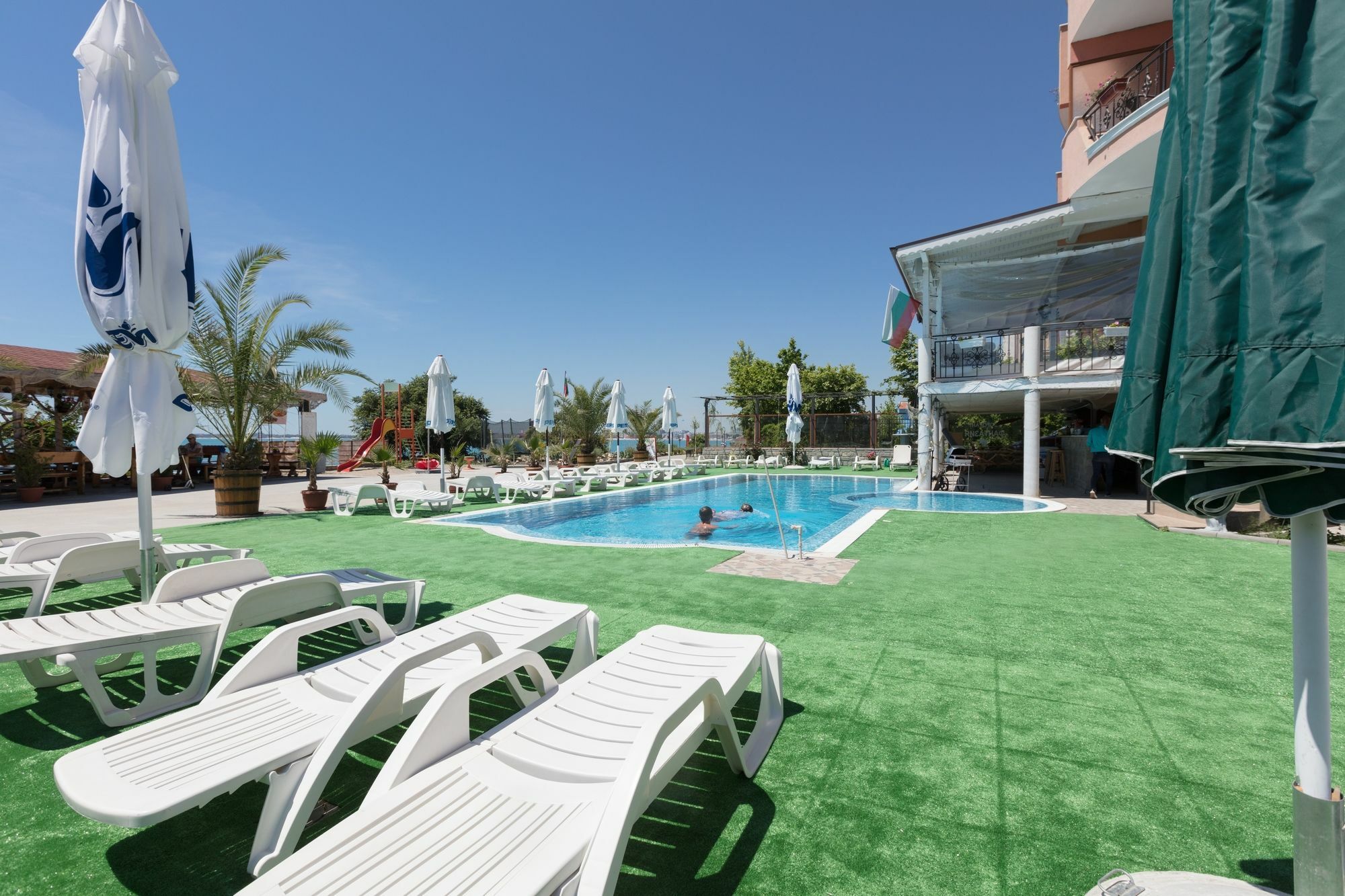 Hotel Fantasy Beach Sveti Vlas Buitenkant foto